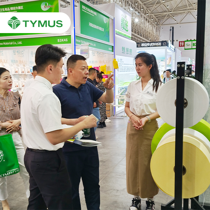 Tymus Global Trade Show Matrix Shines Mixbond® -teknologi for å revolusjonere nonwovens