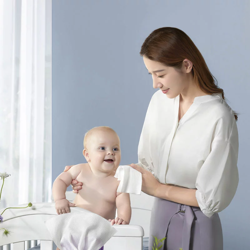 Vann våtservietter for babyer